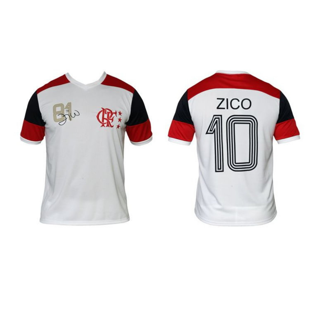 camisa retro zico