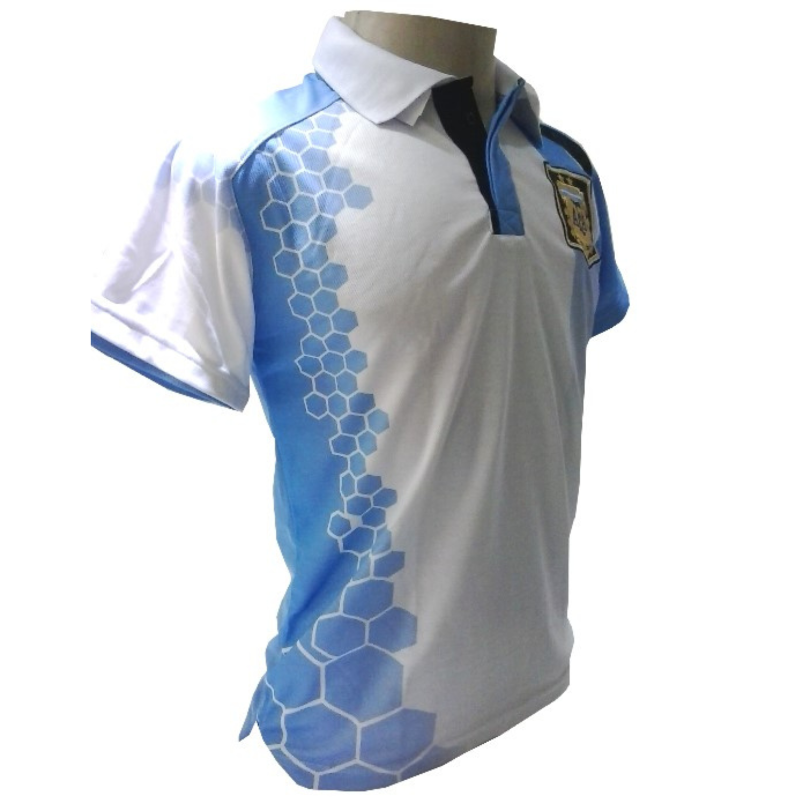Camisa Polo Feminina Argentina