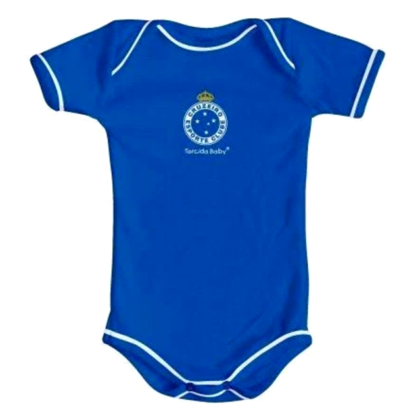 Body Cruzeiro Azul Torcida Baby