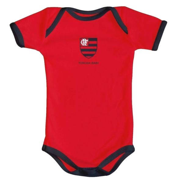 Body Flamengo Torcida Baby