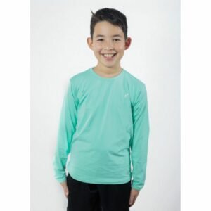 Camisa Térmica Infantil Manga Longa Verde Ginga Sport