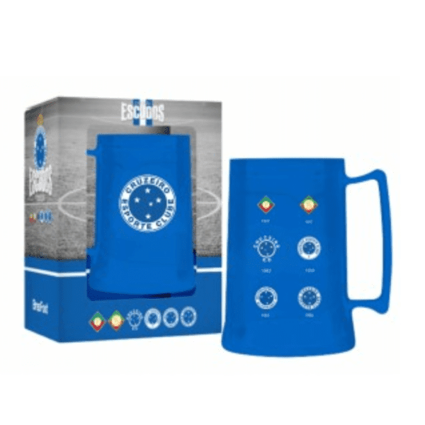 Caneca de Gel Cruzeiro 300ml Evolução dos Escudos - Image 2