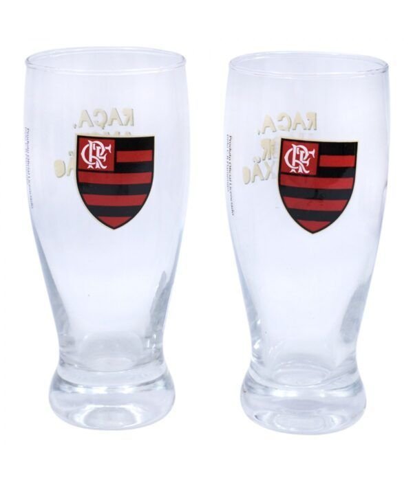 Conjunto 2 Tulipas 350ml Flamengo