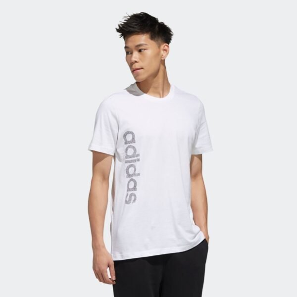 Camiseta Adidas M VERT SCRBL T Branco