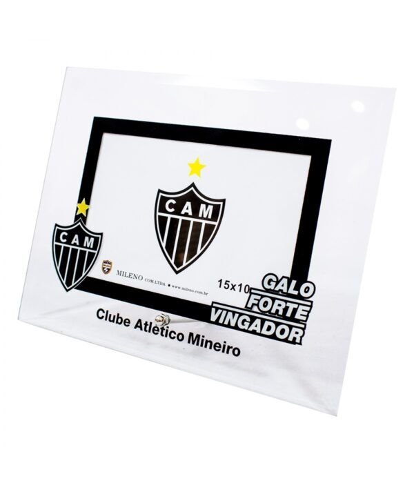 Porta Retrato Vidro Atlético Mineiro