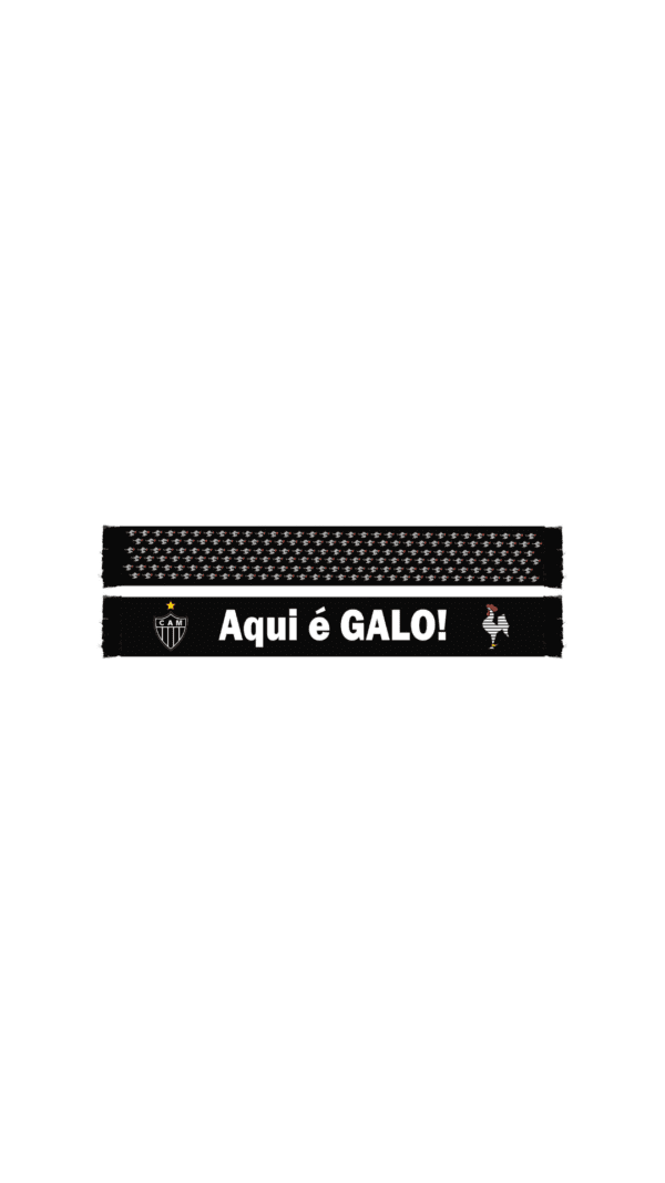 Cachecol Aqui é Galo Atlético Mineiro