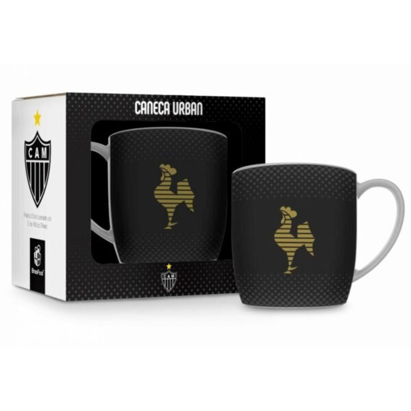 Caneca Porcelana Urban Atlético Mineiro 360ml