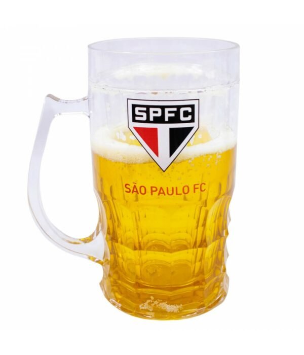 Caneca de Gel Cerveja São Paulo 600ml