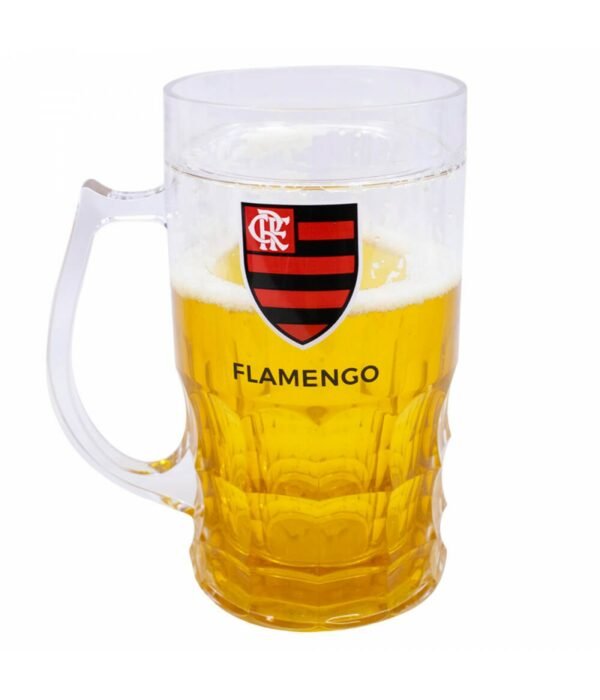 Caneca de Gel Cerveja Flamengo 600ml