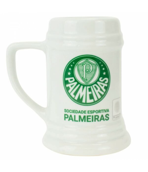 Caneca Porcelana Palmeiras 500ml
