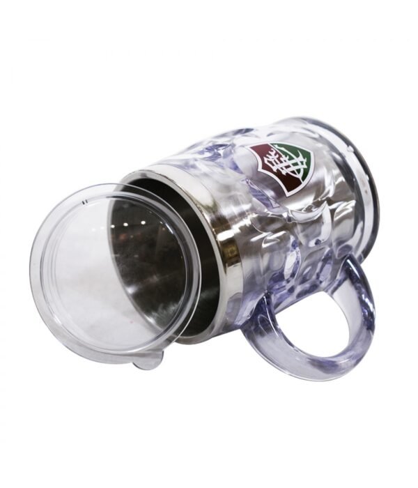 Caneca Inox Cromo Fluminense 500ml - Image 2