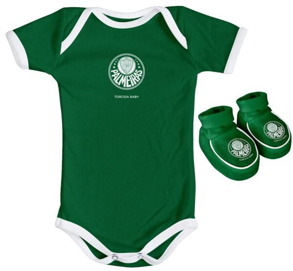 Kit Palmeiras Verde Torcida Baby