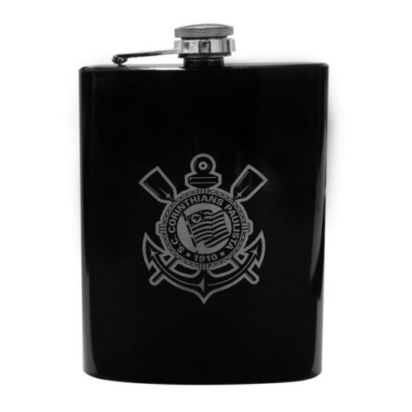 Cantil Inox Escudo Corinthians 220ml - Image 2
