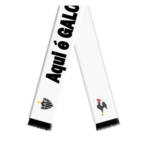 Faixa Aqui é Galo Atlético Mineiro Branco