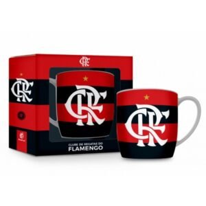 Caneca Porcelana Urban 360ml CRF Listrada Flamengo