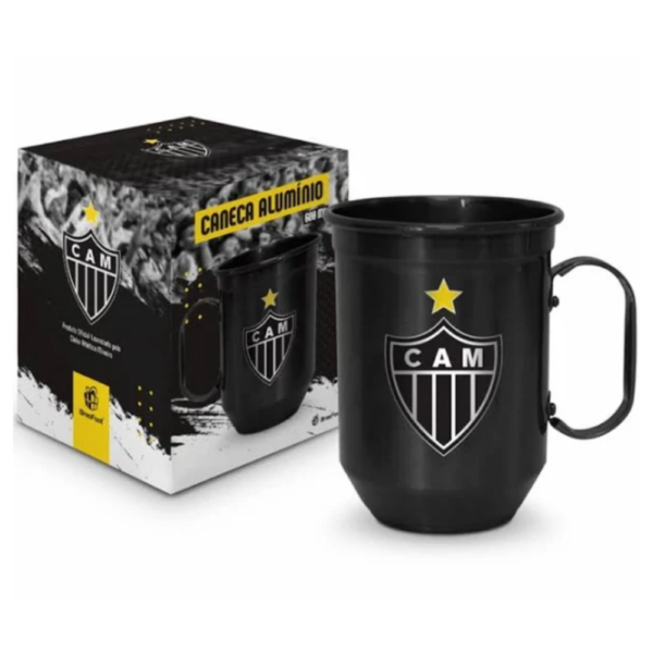 Caneca Alumínio Atlético Mineiro 600ml