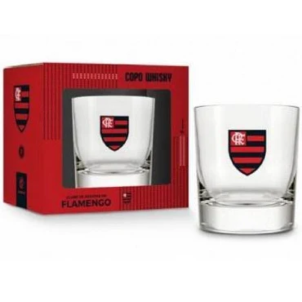 Copo Whisky Flamengo Atol 310ml