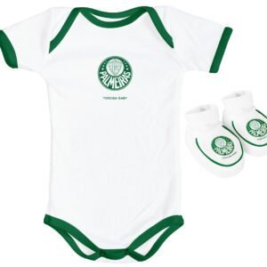 Kit 2 Peças Palmeiras Torcida Baby