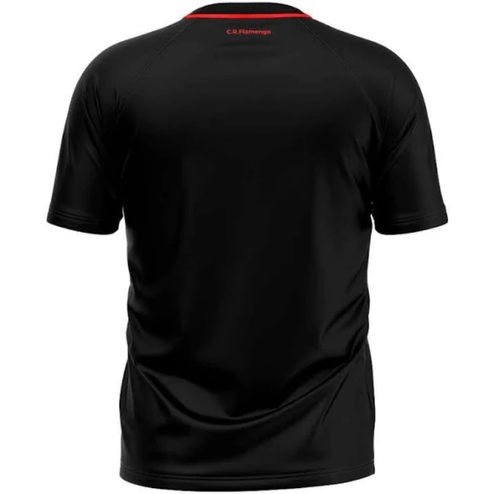 Camiseta do Flamengo FC Rubro Negro Blusa Mengão - Braziline