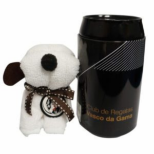 Cofre com Toalha Cachorro Vasco