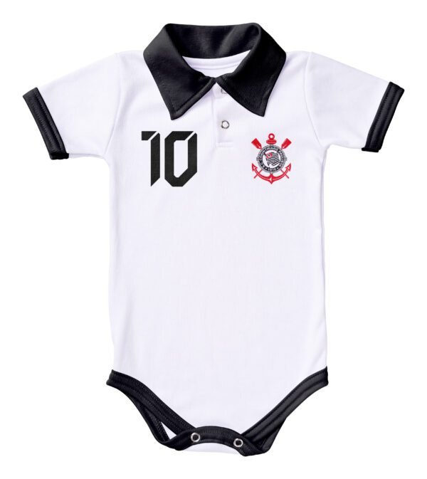 Body Gola Polo Torcida Baby Corinthians