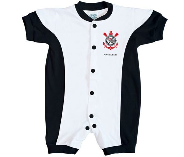 Macacão Corinthians Torcida Baby