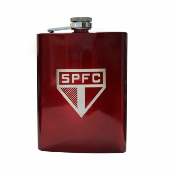 Cantil Inox Vermelho Escudo São Paulo FC 220ml