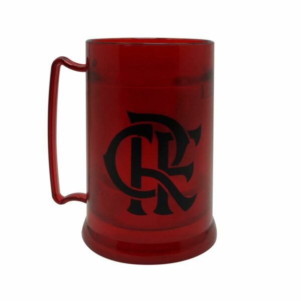 Caneca de Gel Vermelha Sou Flamenguista 300ml - Image 2