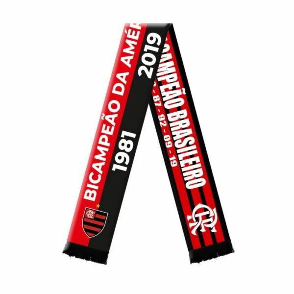 Cachecol Flamengo Bicampeão Heptacampeão - Image 2