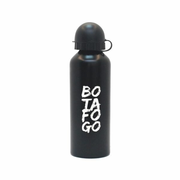 Squeeze Botafogo Preto Fosco Escudo 500ml - Image 2