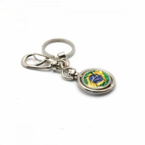 Chaveiro Giratório Brasil