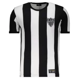 Camisa Retrô Atlético Mineiro 1971 Tecido Algodão