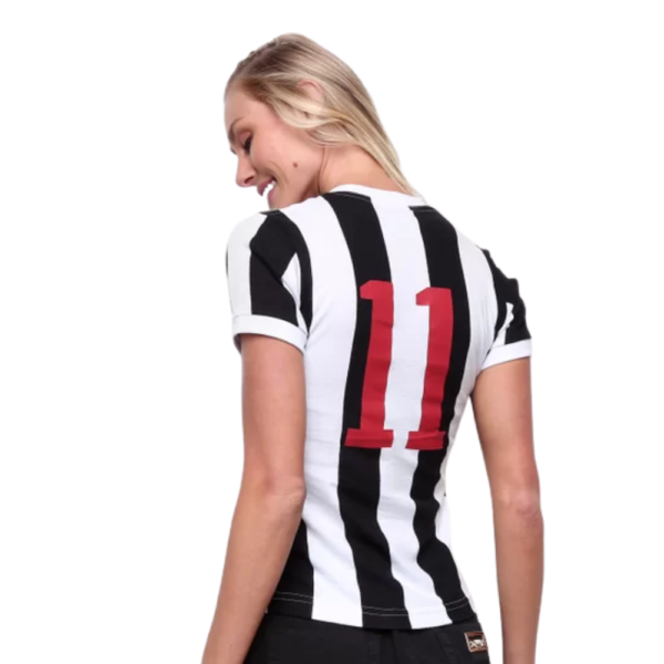 Camisa Atlético Mineiro Retrô 1983 Éder Feminina - Image 3