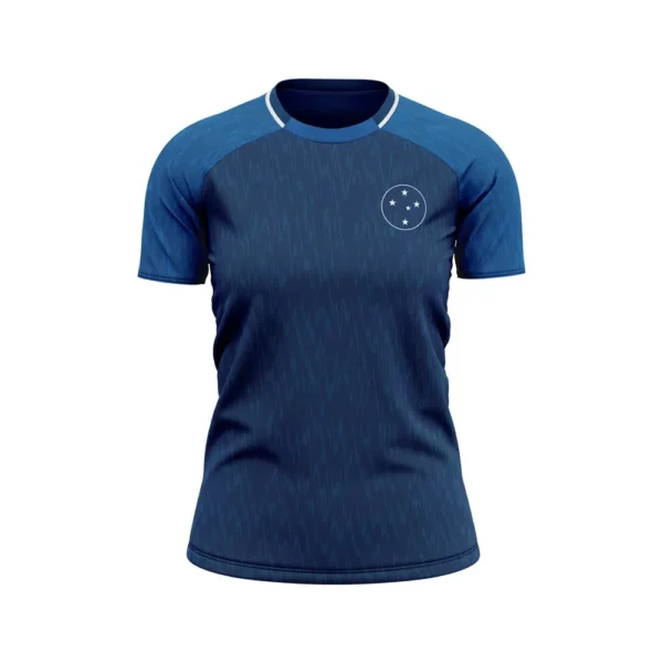 camisa oficial de passeio wince feminina do cruzeiro