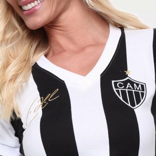 Camisa Atlético Mineiro Retrô 1983 Éder Feminina - Image 2