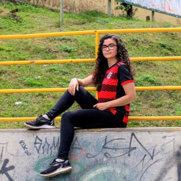 Camisa Flamengo I Oficial Adidas 22/23 Feminina - Image 6