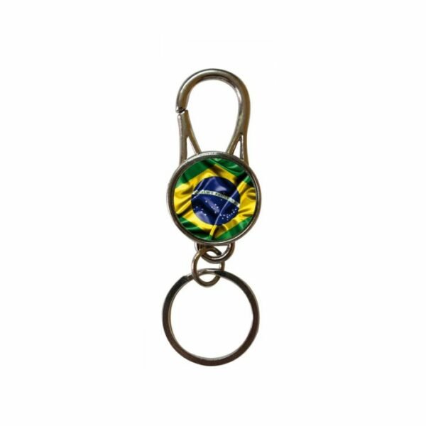 Chaveiro Mosquetão Brasil - Image 2