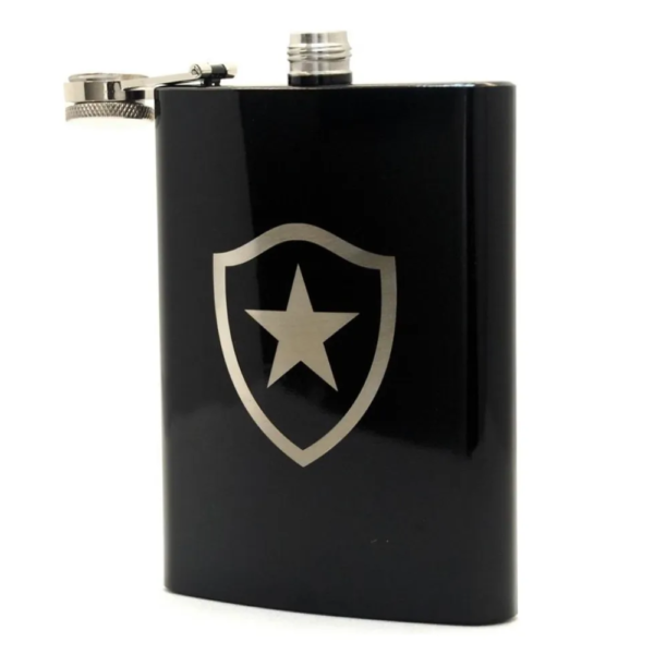 Cantil Botafogo Inox Preto Escudo 220ml