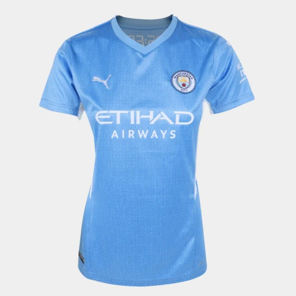 Camisa Manchester City Home 21/22 Torcedor Puma Feminina