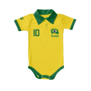 Body Gola Polo Brasil Torcida Baby