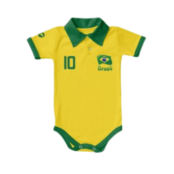 Body Gola Polo Brasil Torcida Baby