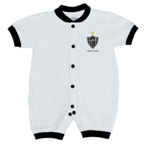 Macacão Branco Atlético Mineiro Torcida Baby