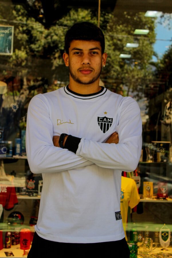 Camisa Atlético Mineiro Retrô 1977 Away Reinaldo - Image 2