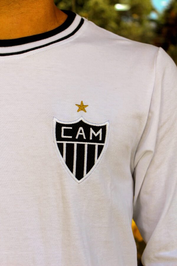 Camisa Atlético Mineiro Retrô 1977 Away Reinaldo - Image 4