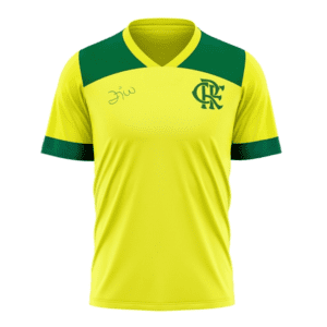 Camisa Flamengo Zico Brasil Desana Masculina