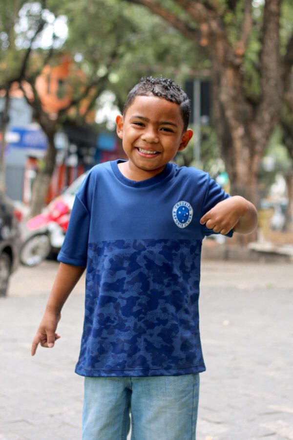 Camisa Cruzeiro Raise infantil