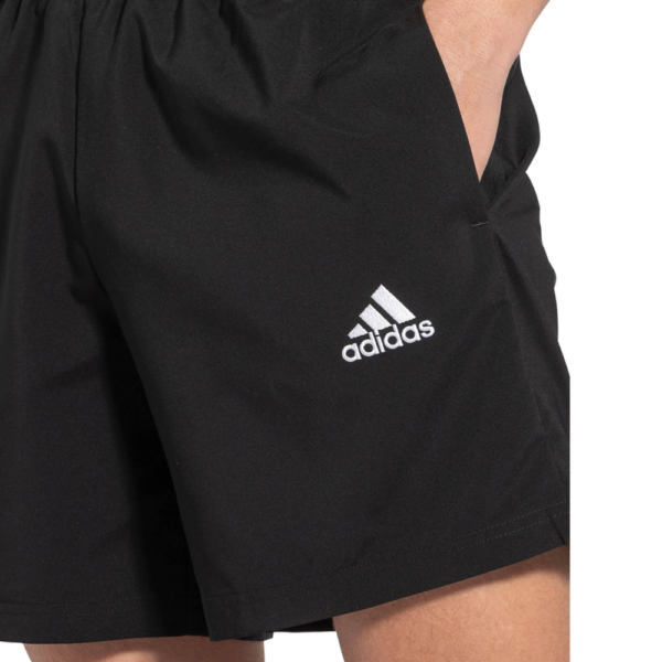 Short Adidas Logo Essentials Chelsea  Black / White - Image 3