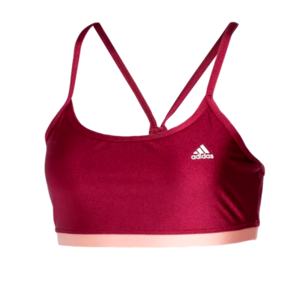 Top Treino Suporte Leve adidas Aeroreact Vinho