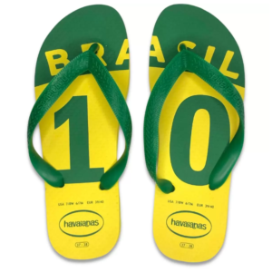 Chinelo Brasil 10 Oficial Havaianas