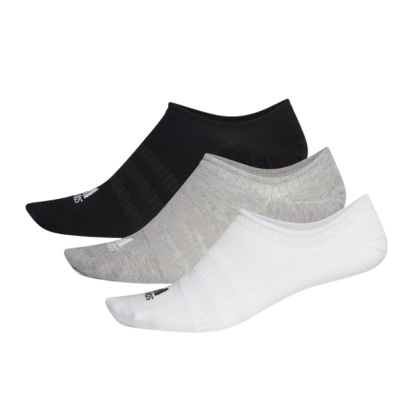 Kit Meia Adidas Cano Baixo Light Nosh 3 Pares